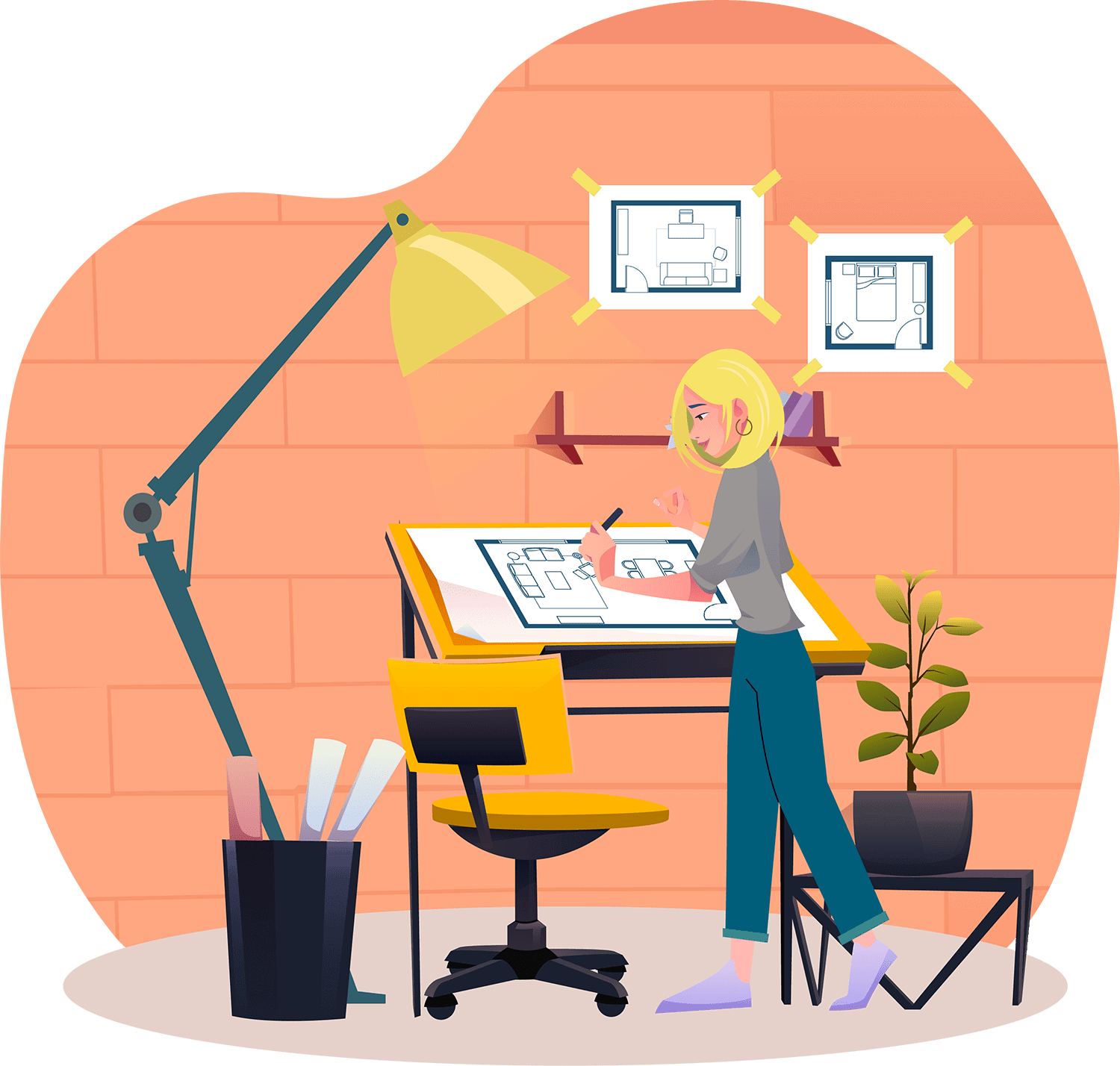 Roomlay Illustration