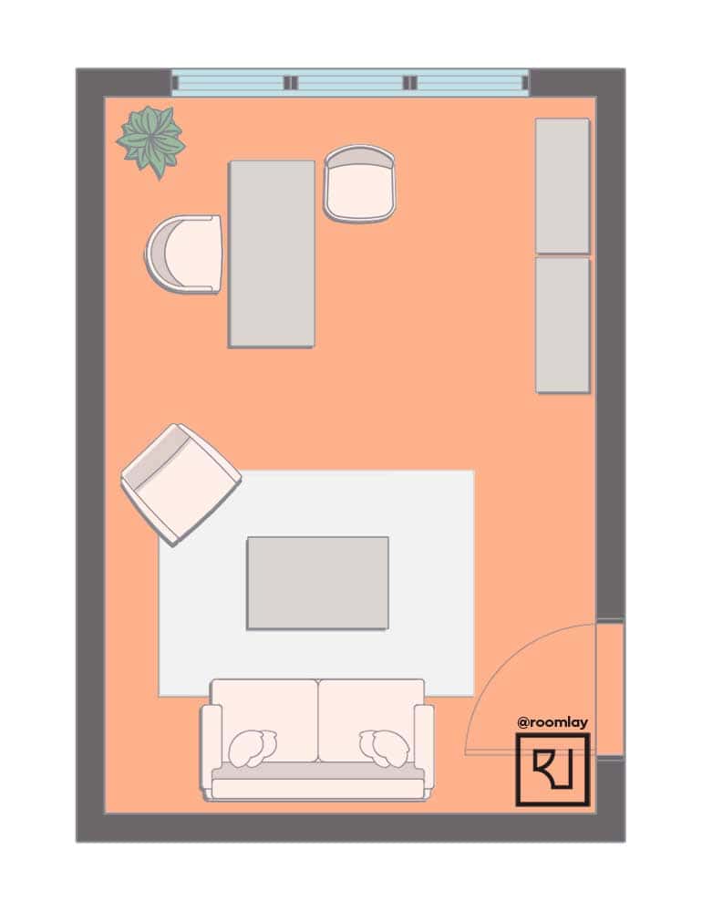 Eclectic Home Office Design Ideas with 8 Illustrated Layouts - Roomlay