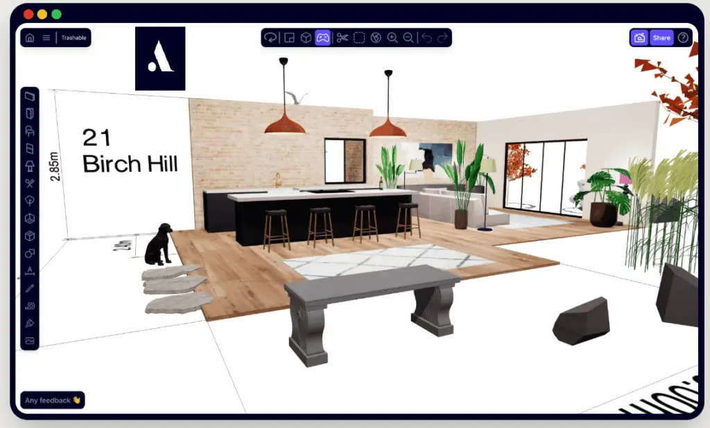 Arcadium3D Interface