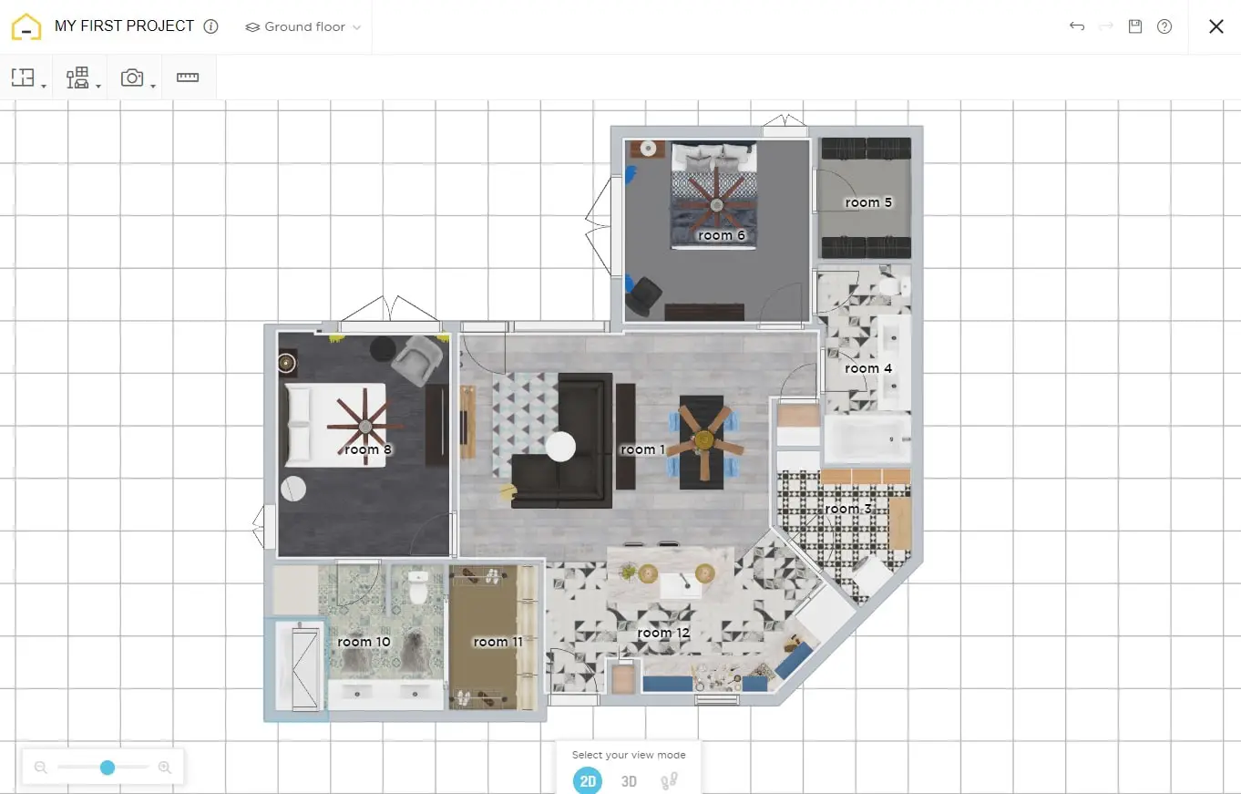 HomeByMe floor plan software