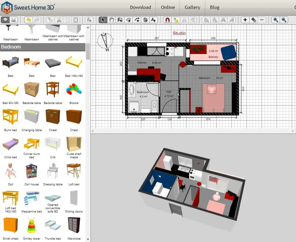 online room design program