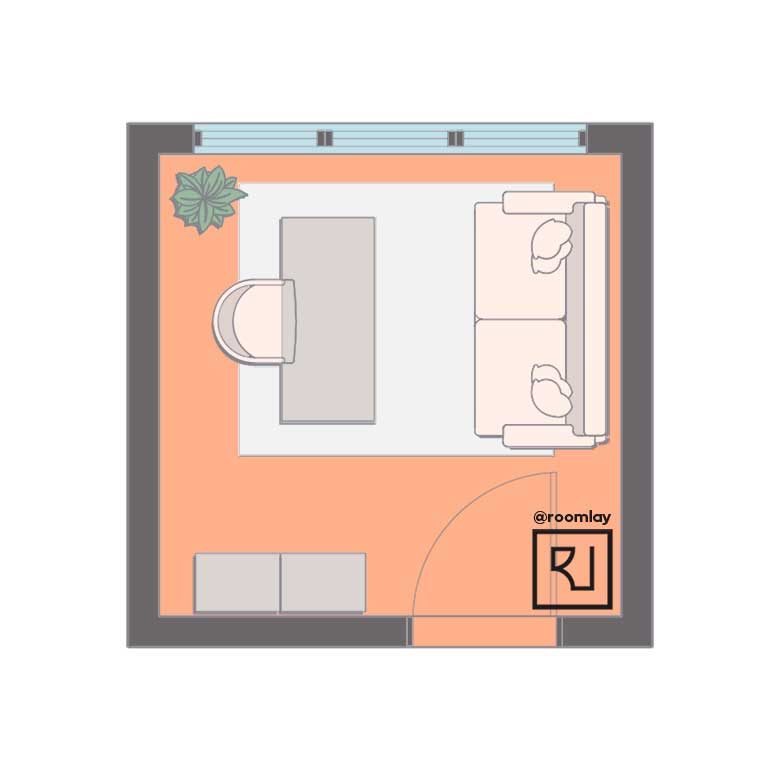 10x10 home office layout