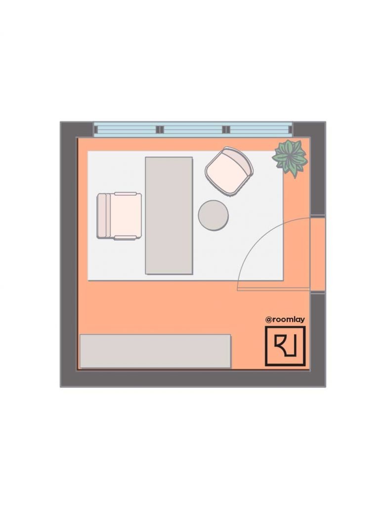 10x10 home office layout