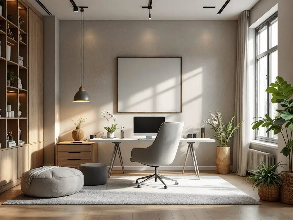 Modern home office ideas.