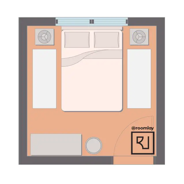 10ft by 10ft bedroom layout