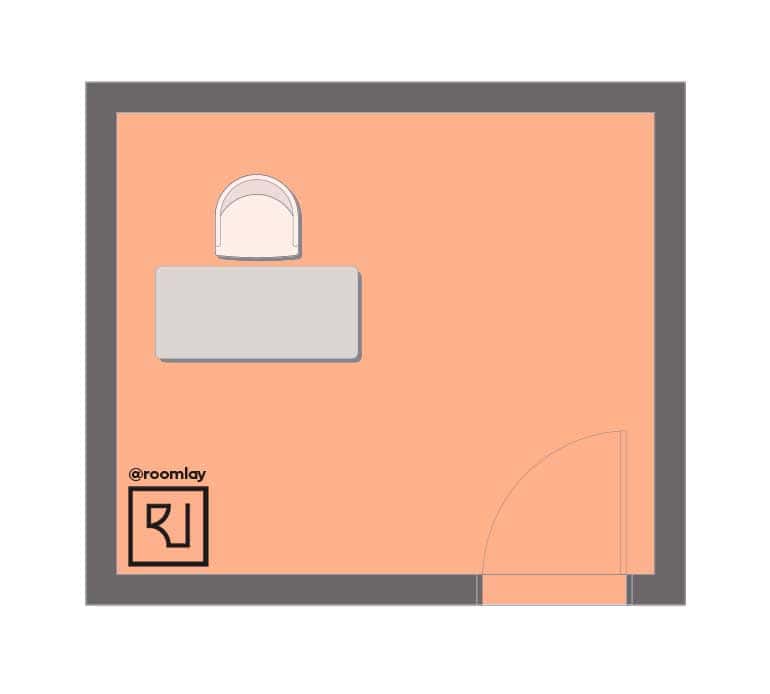 Feng Shui home office desk layout