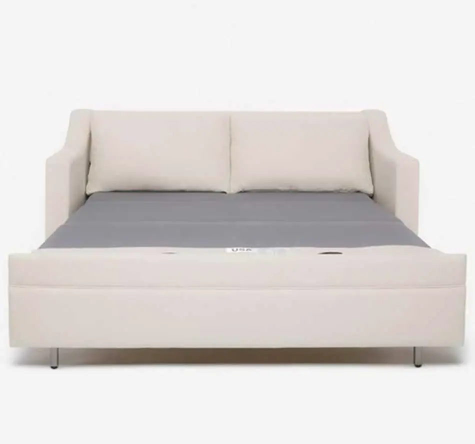 white color hippie sleeper sofa