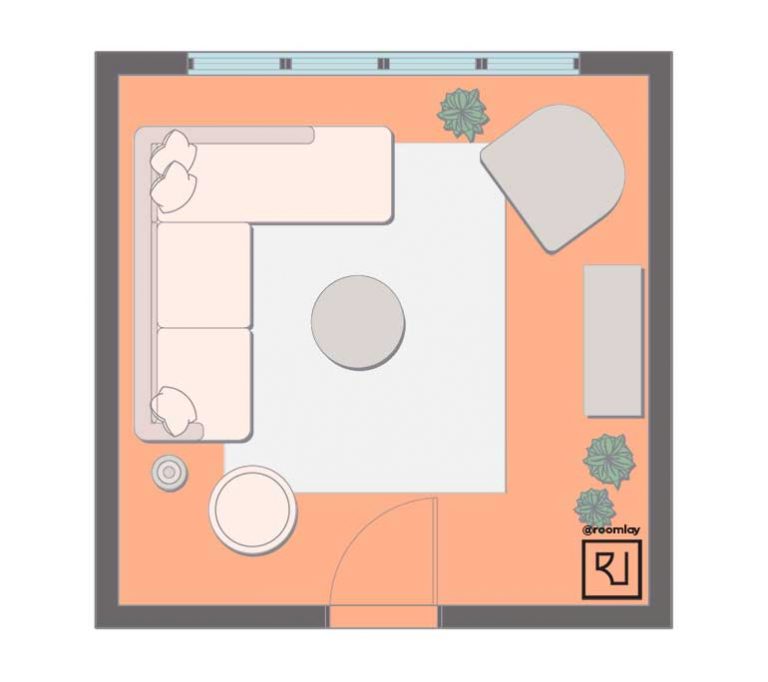 How To Arrange A Sectional Sofa In A Small Living Room Roomlay
