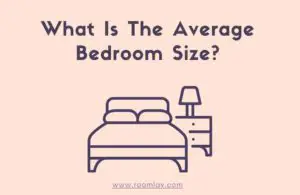 What is the average bedroom size illustration