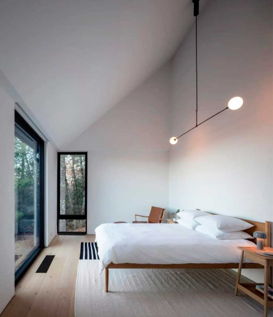 white minimal bedroom inspo