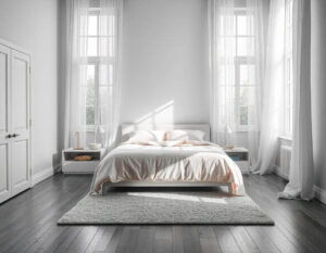 Bed In Between Windows How to Place Your Bed Between Windows: Expert Room Layout Tips - Roomlay
