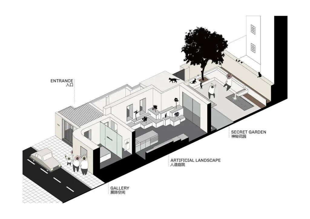 floral store floor plan diagram