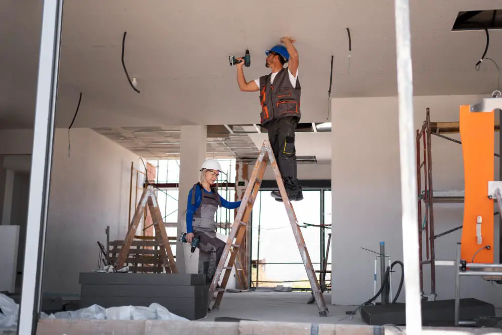 workers for renovation