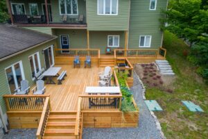 house decking project