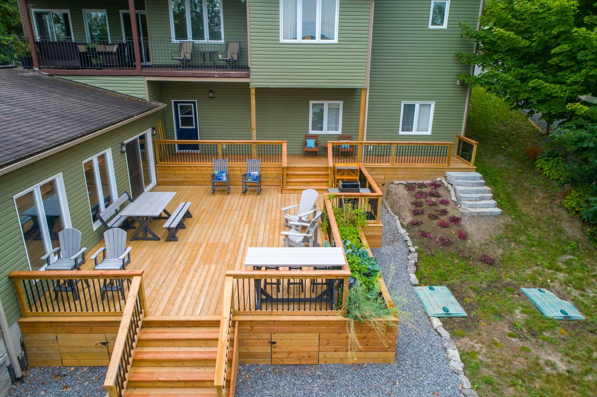 house decking project