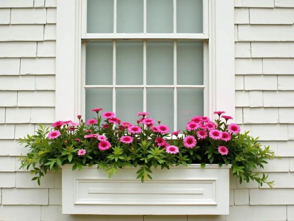 custom window flower boxes