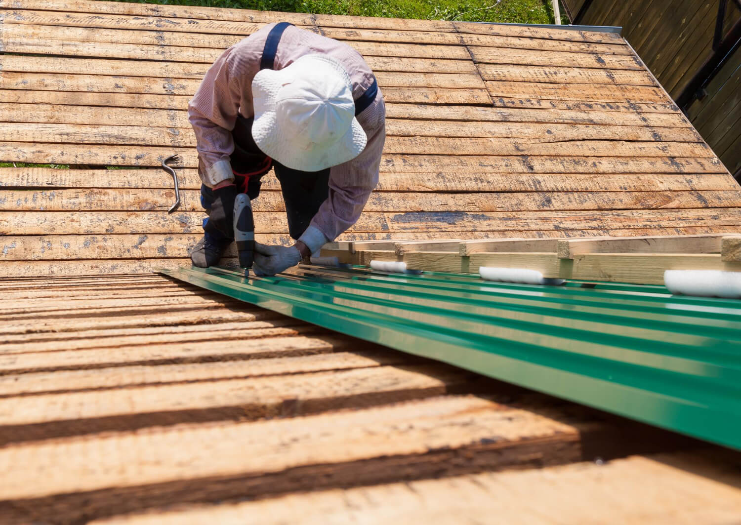 Roofing restoration
