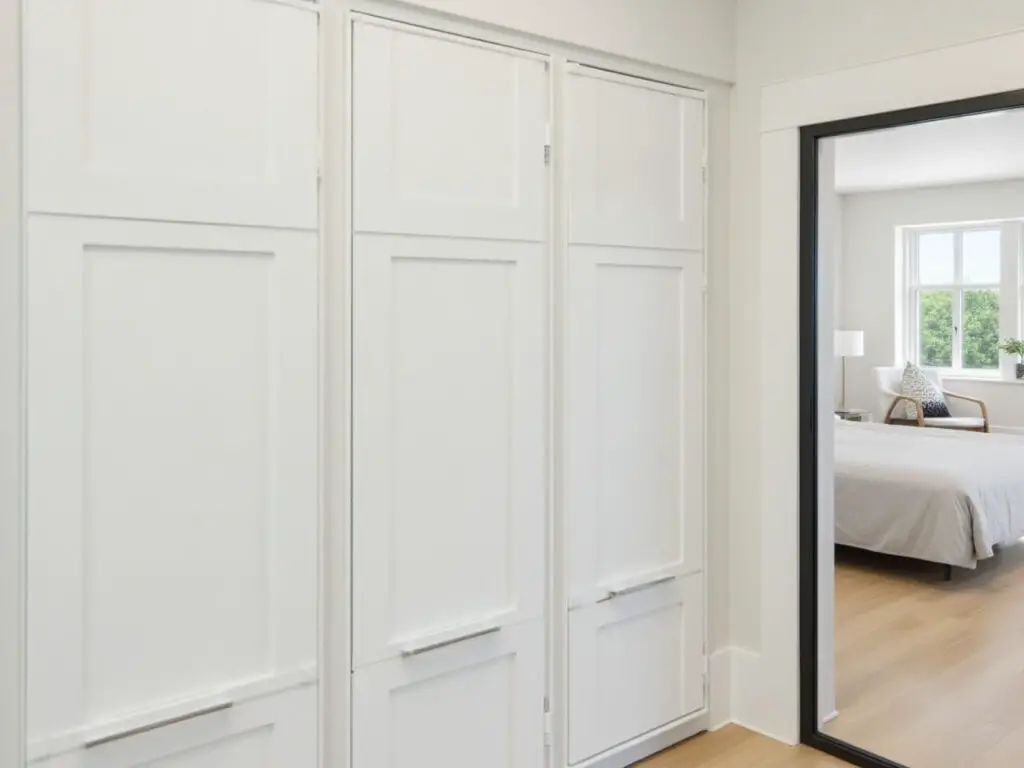 Recessed Access Closet Doors