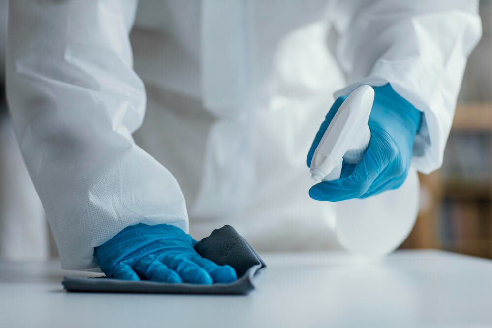cleaning for pest control