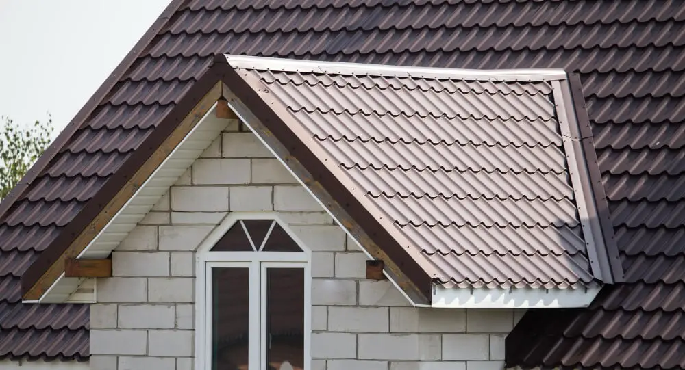 cross gabled combination roof