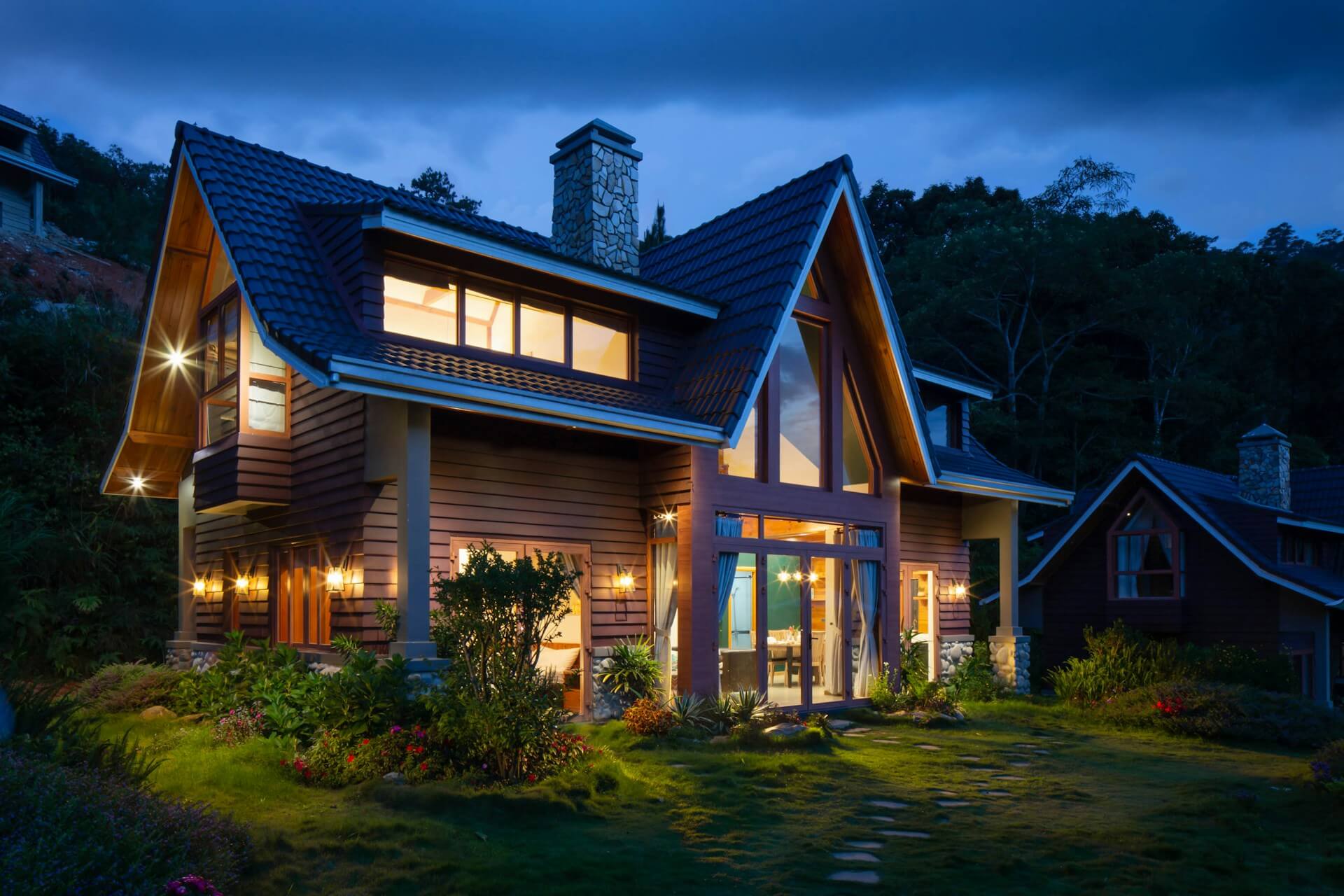 brick house exterior