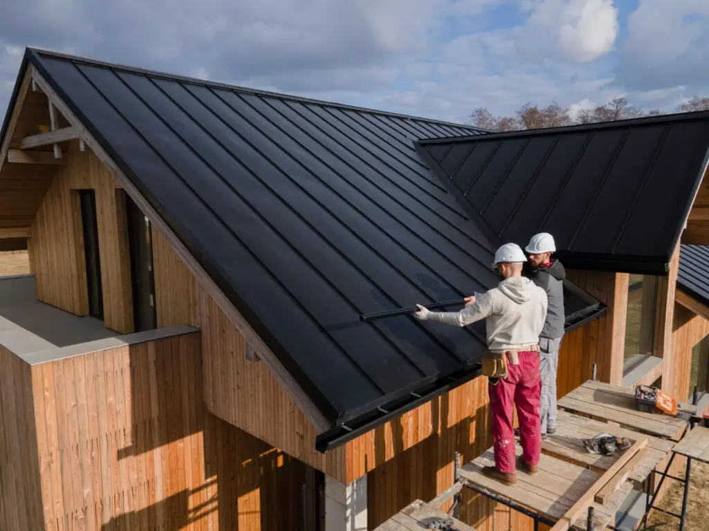 metal roofing installation