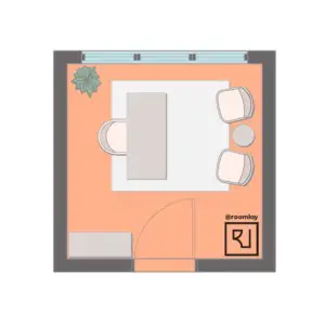 square room layout