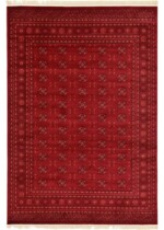 rug red afgan rug